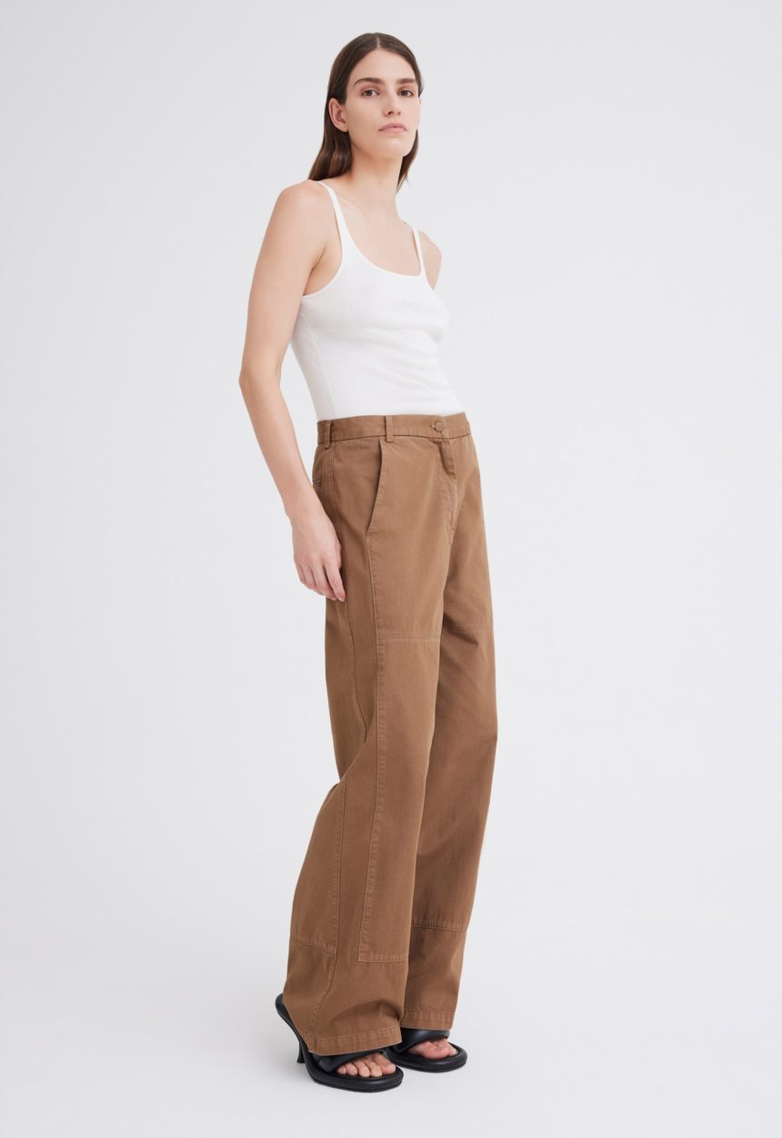 Jac + Jack Alloy Cotton Chino Pant - Colt Brown